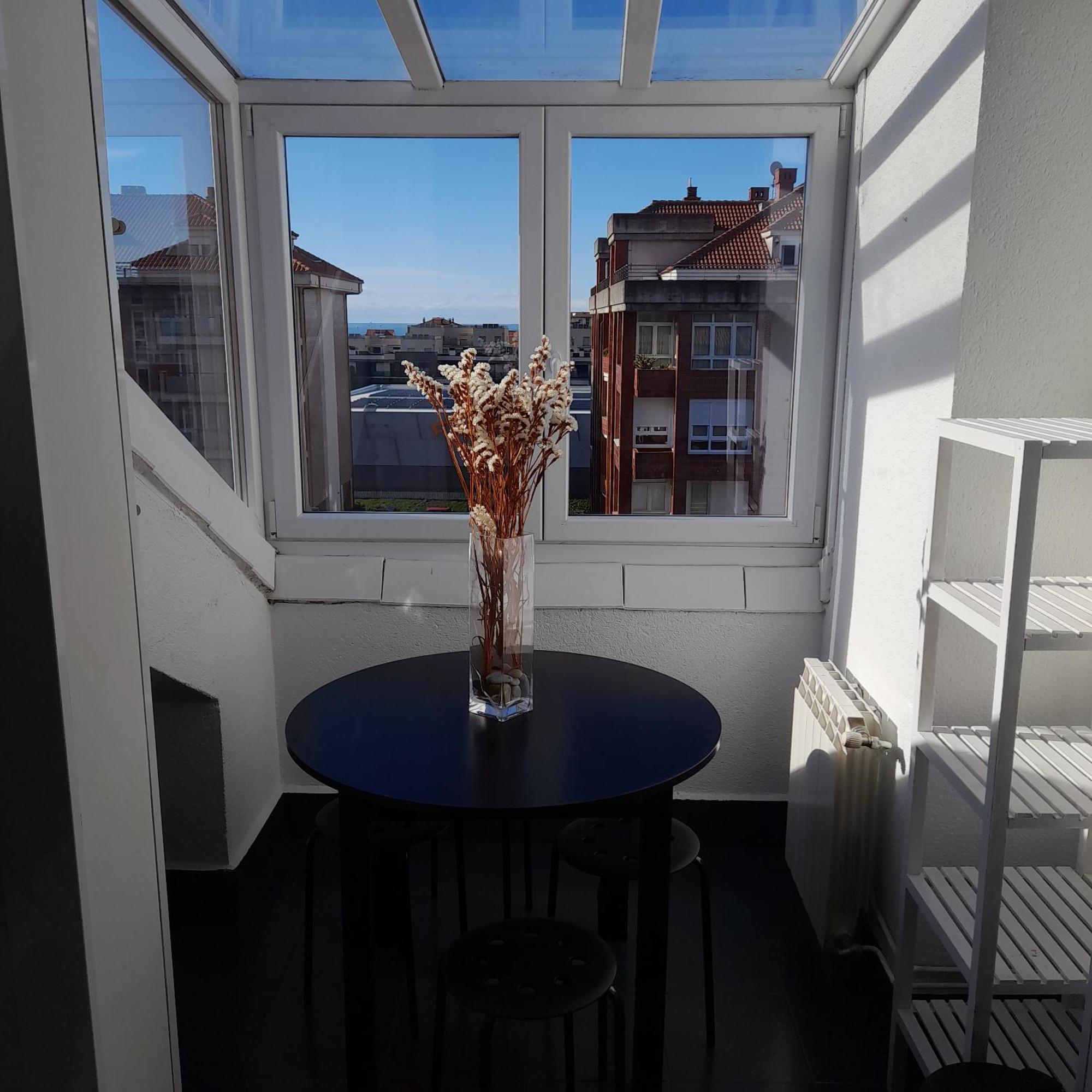 Апартаменты Atico Luminoso Con Terraza Сантандер Экстерьер фото